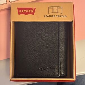 Levi's Black Leather Wallet